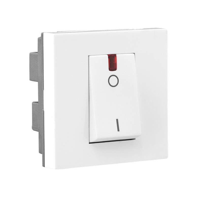 LEGRAND ALLZY GLOSSY WHITE 32 A DP MODULAR SWITCH