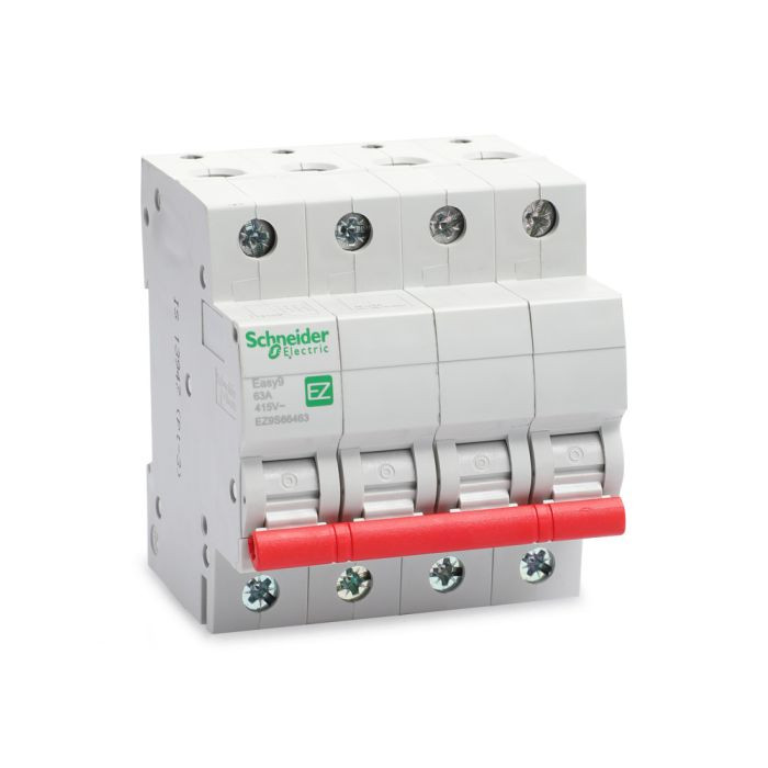 Isolator 63A Four Pole Schneider