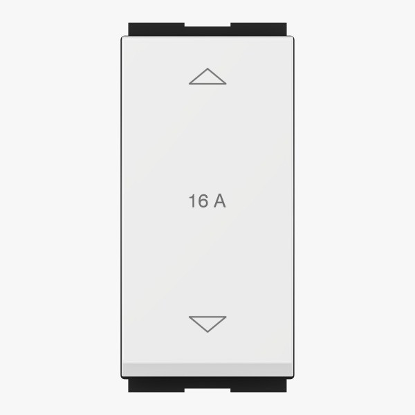 GM G-Nine  Glossy White 2 Way 16 A  Modular Switch