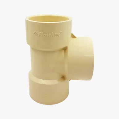 C PVC TEE FLOWKEM