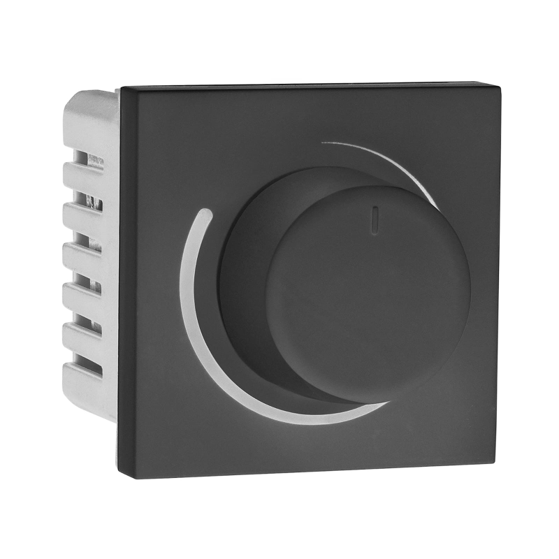 LEGRAND ALLZY MATT BLACK 2MODULE FAN REGULATOR