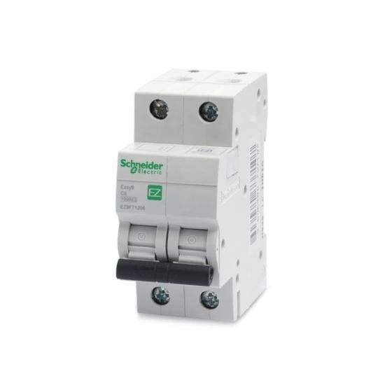 Miniature Circuit Breaker (MCB) 6A Double pole Schneider