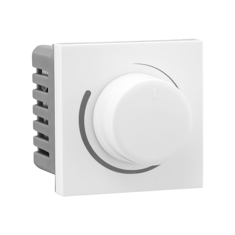 LEGRAND ALLZY GLOSSY WHITE 2MODULE FAN REGULATOR